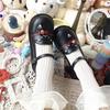 Summer Cute Cat Lolita Uniform Single Shoes Casual Flat Soft Girl Student Versatile One Pedal Japanese Jk Leather