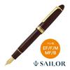 Sailor Profit 1911 Standard 21K Fountain Pen Maroon Medium Nib 11-1521-432 with Converter