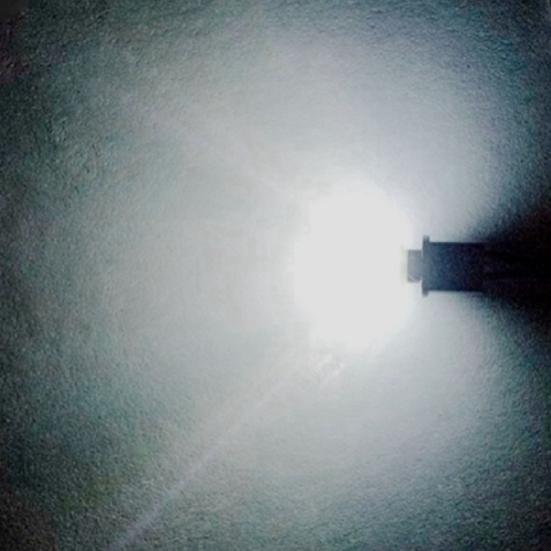 2 шт. T10 автомобильные индикаторы ширины автомобиля COB стекло прозрачные светодиодные лампы