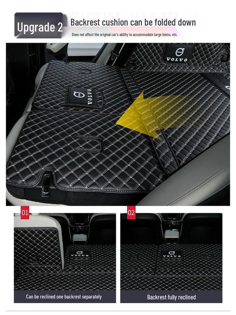 2020 Volvo XC60 Custom Rear Trunk Tail Mat