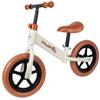 Malplay 12 Inch EVA Wheels Cream Childrens Balance Bike