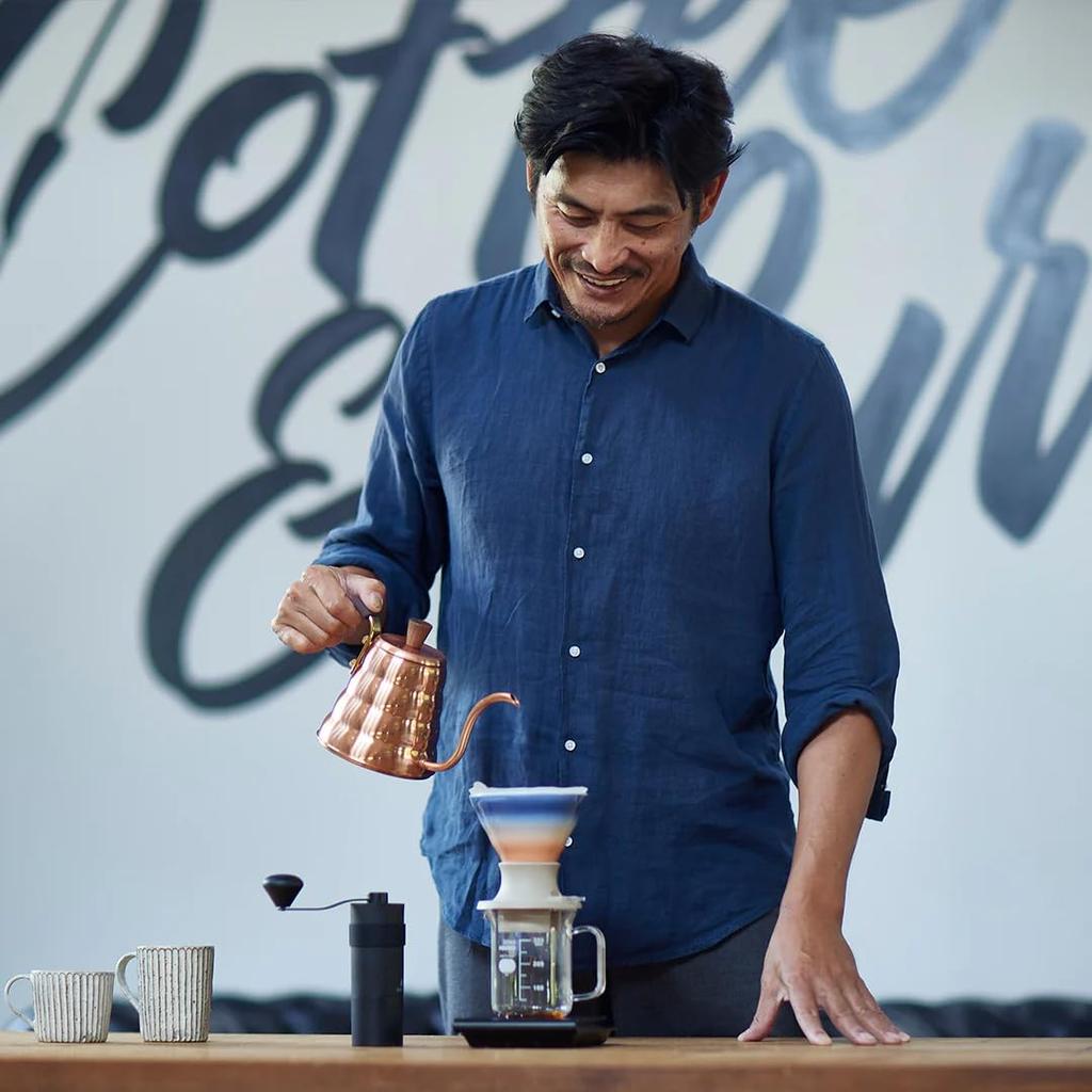 HARIO Coffee Dripper Switch Sunrise Collaboration Model Arita Ware Immersion Dripper with 40 Paper Filters SSDC-200-SUN