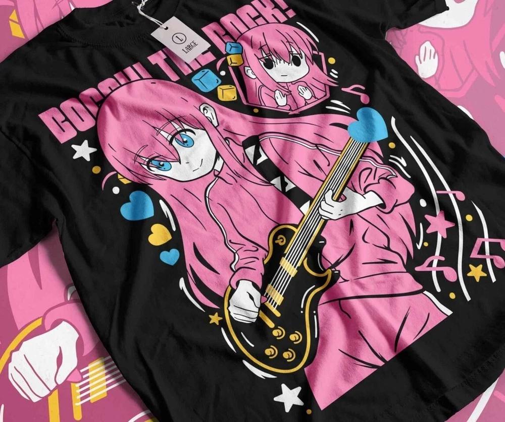 Hitori Gotou Bocchi the Rock Tshirt Kawaii Funny YamadaNijika Ijichi Shirt