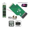Расширение для обновления NVMe SSD Chenyang, совместимое с Legion Go и игровыми, адаптер M-Key M.2 2242~2280 мм, Мальчик.