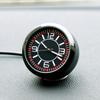 Car Dashboard Clock Universal Quartz Luminous Clock Glass Mirror Car Stick-on Clock Watch Automotive