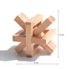 Luban Lock Weicheng Iq Difficulty Wooden Disentanglement Puzzles Brain Teasers Educational Mind Challenge Toys For Kids Adults