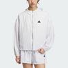 adidas Женская белая технологичная куртка с капюшоном UPF IM8835