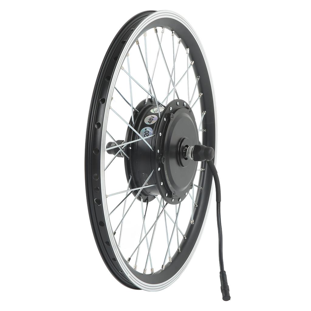 Комплект переднего колеса для электровелосипеда, комплект контроллера бесщеточного зубчатого двигателя с дисплеем LCD3 для переоборудования 48 В 500 Вт 24 дюйма