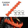 Для KTM EXC 250F EXCF 450 SXF 450 SMR 450 220мм 400мм Выхлопная труба Коллектор Глушитель Теплозащитный экран Защита SXF EXCF SMR 250 350 450 500