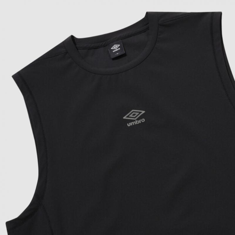 Umbro Охлаждающая футболка без рукавов TricoT Ur121ssl21 Blk