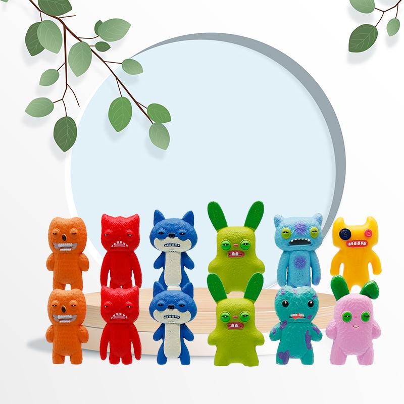 Fuggler Коробка Модель Кукла 6см Забавный Уродливый Монстр Фигурка Статуэтка Украшение Идеальный Подарок на День Рождения