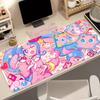 Anime Mouse Pad xcm Pokemon Jigglypuff Large Rubber PC Computer Gaming Mousepad Extended Desk Mat Locking Edge Gamer Carpet