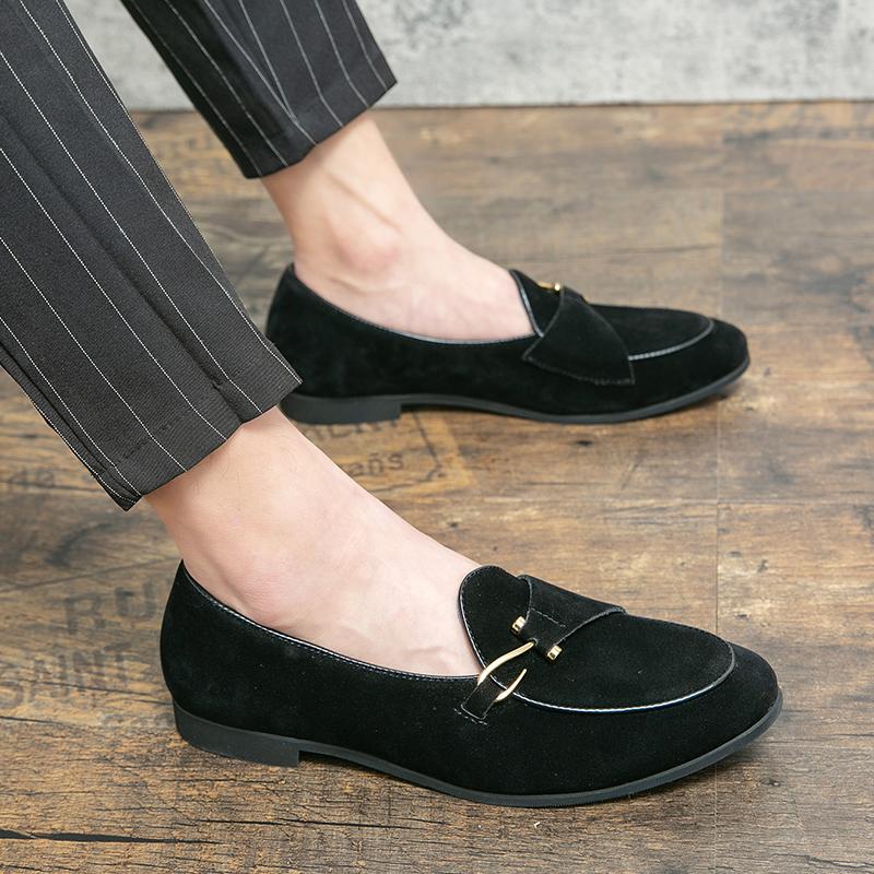 Leather Men Casual Shoes Soft Men Loafers Moccasins Breathable Casual Leather Shoes