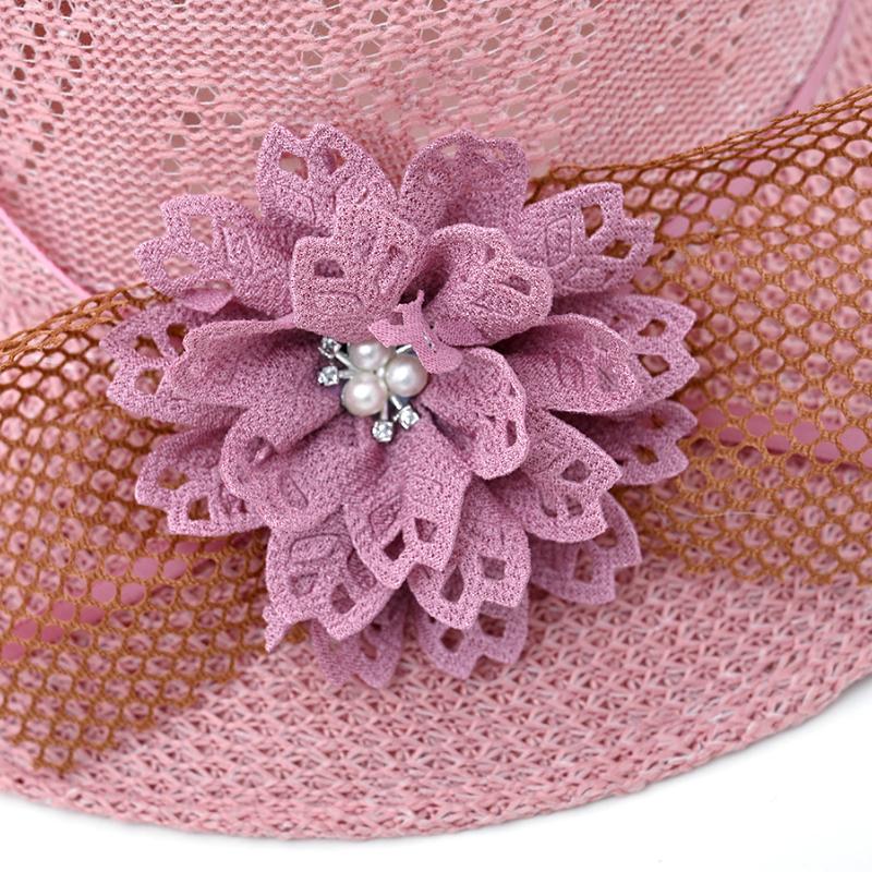 Летняя пляжная солнцезащитная шляпа рыбака, женская уличная солнцезащитная шляпа с защитой от ультрафиолета, пляжная соломенная шляпа с полой травой