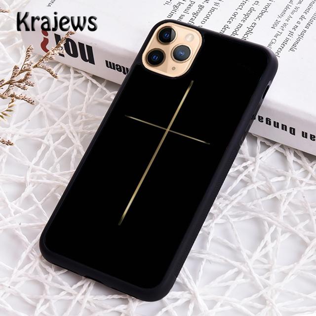 Krajews God Jesus Christ Christian Phone Case Cover For IPhone 18 17 Air 16 15 14 plus 11 12 13 pro max coque Shell Fundas