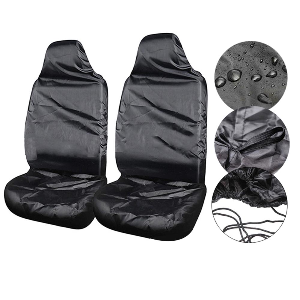 Waterproof Universal Black Full Set Car Seat Protectors Car Seat Cover Auto supplies Seat Covers