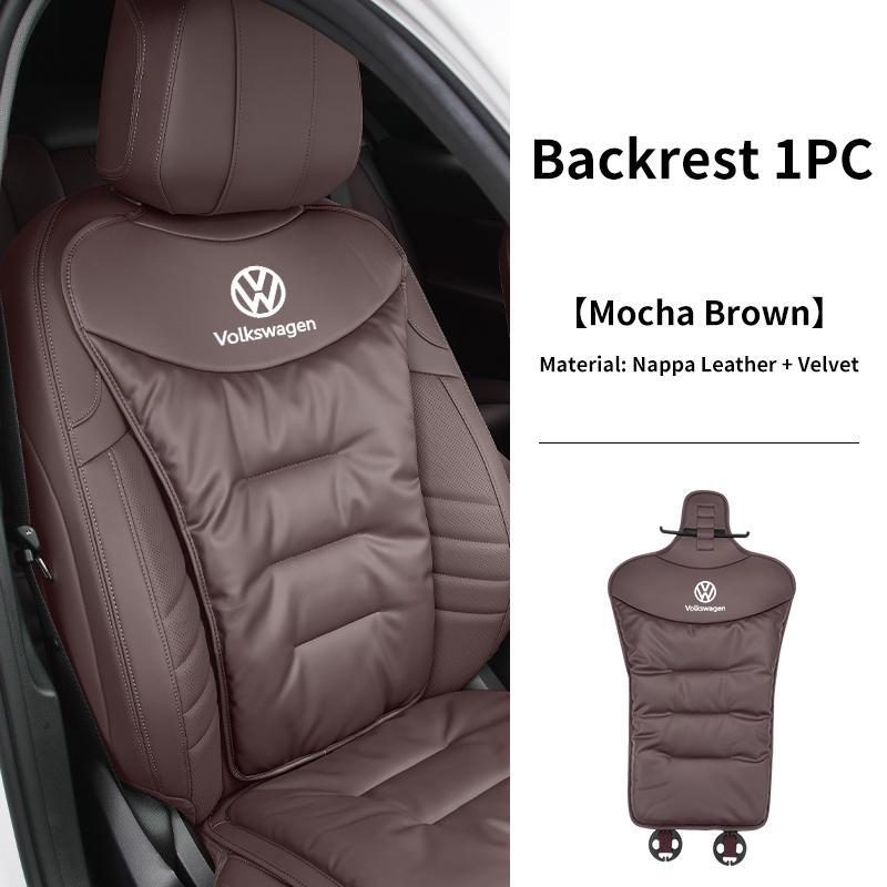 Car Seat Soft Velvet Cushion Plush Non-slip Cover Front Rear Seat Cover For Volkswagen VW Golf 4 6 7 GTI Tiguan Passat B5 B7 MK5 zf9