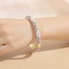 Zinc Zinc Alloy Material Enamel Bracelet Ethnic Floral Motifs Cloisonne Bracelet  Gift Giving