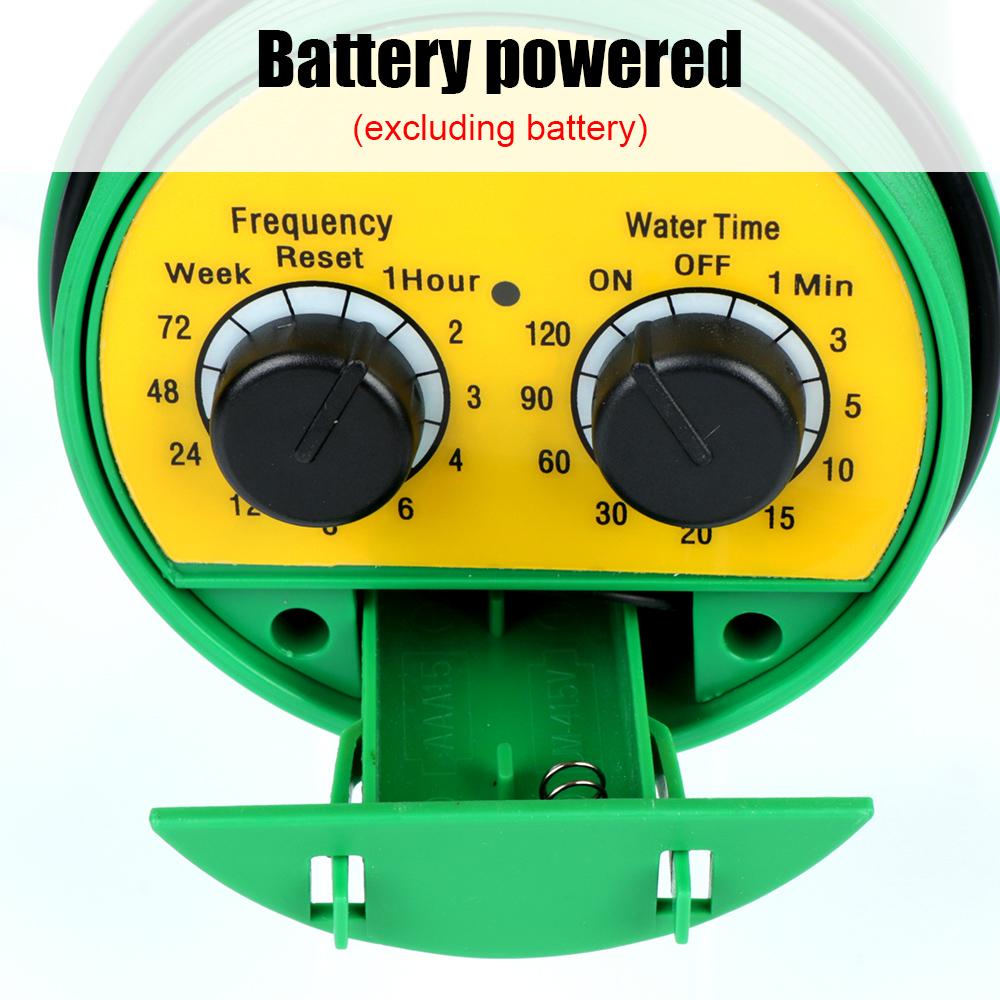 Контроллер полива с таймером Электронный клапан Устройство управления поливом Таймер Кран Система полива Садовый инструмент Наружный