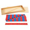Montessori Numerical Rods Learning Bars Counting Cognition Multifunctional Math for Preschool