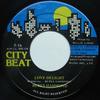 7-дюймовая пластинка BERES HAMMOND Love Delight BMI002CB City Beat 1980 Ямайка Регги Ска Даб Б/у