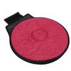 360 Degree Swivel Cushion Portable Memory Foam Rotating Vehicle Cushion for Elderly Office Camping Wine Red
