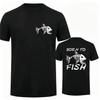 Fashionable Fisherunisex TShirt Fun ShortSleeved For Fishing Enthusiasts Casual Street Polyester Fabric 2026 Summer T Shirt