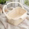 Water Drainage Sink Basket Kitchen Drain Basket, Corner Food Scrap Collector, Waste Durable Easy-Clean Utility for Fruits Vegetables Trap