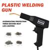Plastic Welder Gun Car Bumper Soldering Machine with 4 Types of Staples for Bumper Kayak Plastic Product Repairs Welding Tool