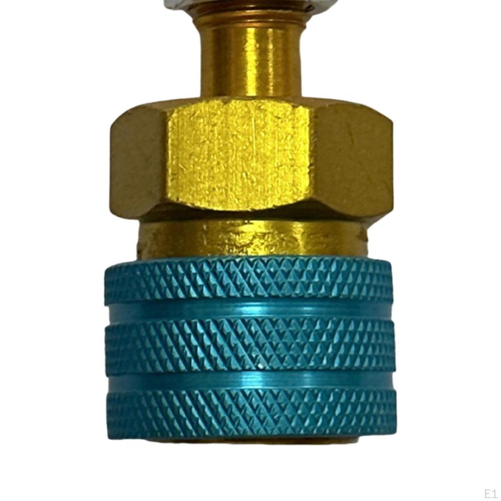 QC1234L+13LS5V1 R1234yf Адаптер Аксессуары Транспортные средства Низкосторонняя муфта для автомобильного кондиционирования