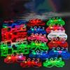 Light Up 2025 Happy New Year Glow Glasses New Year Party Glasses  Masquerade Party