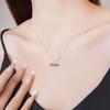 Sterling Silver Origami Crane Necklace - Light Luxury Clavicle Chain, High-End Niche Design