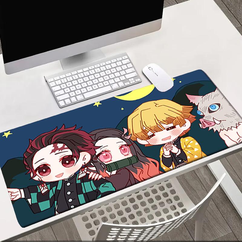 Winter Fantasy Slayer Group Mouse pad Office Desk Mat, Gaming Mouse Pad Mousepad, keyboard pad,Heavy-Duty Non-Slip Rubber Backing, Gift