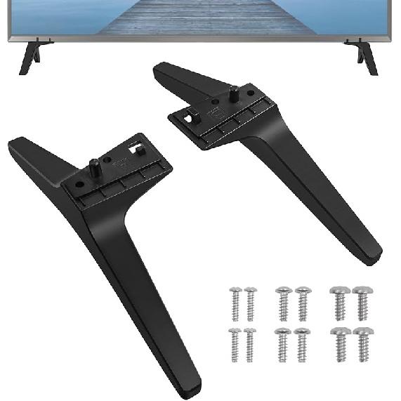 1 Pair tv Stand Feet, Tv Replacement Legs for Samsung Only for UN50TU7000FXZA UN50TU700DFXZA UN55TU7000FXZA UN55TU700DFXZA UN55TU8000FXZA