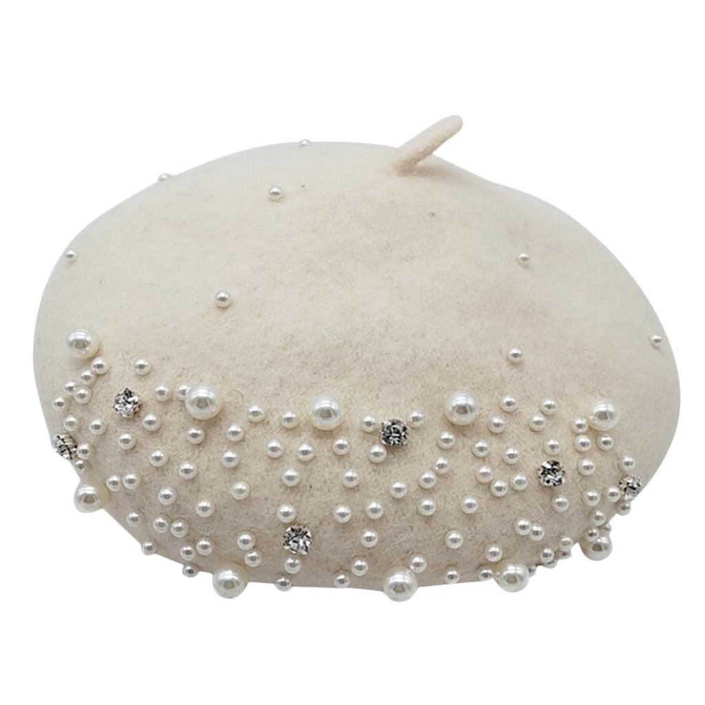 Kids Baby Girls Beret New Autumn And Winter Comfortable Breathable Cap