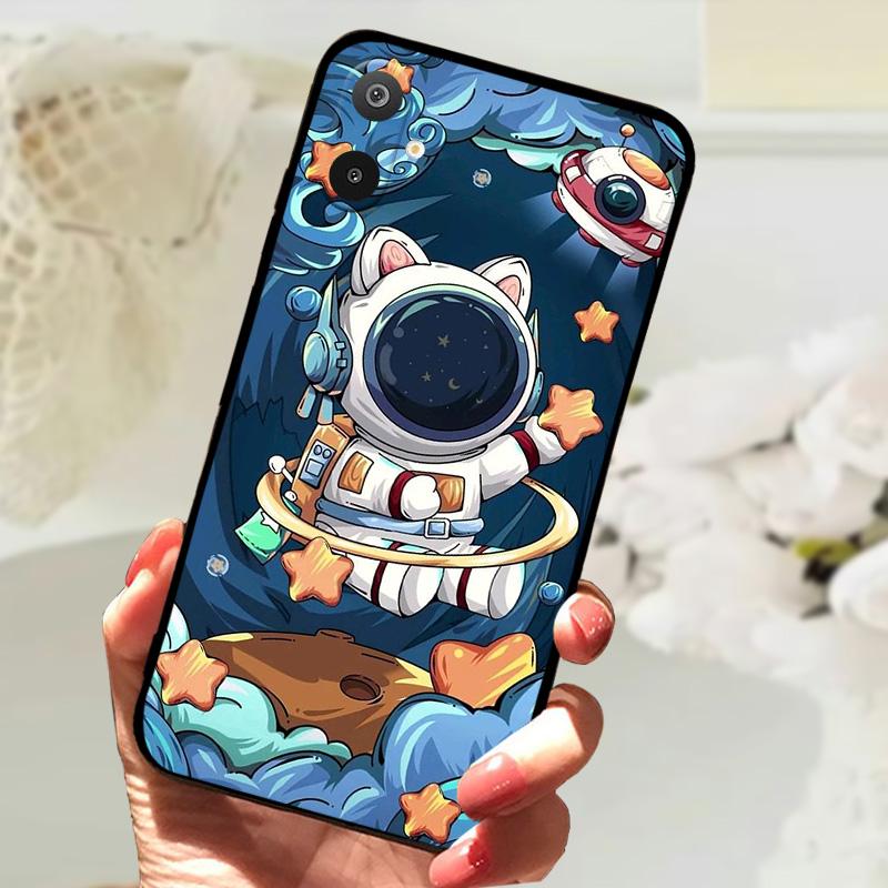 Чехлы для телефонов Samsung A16 F06 M06 F16 M16 5G Мягкий ТПУ Задняя крышка Для Galaxy A06 4G Модный Крутой Ударопрочный Силиконовый Чехол Funda