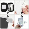 Универсальный зажим для камеры смартфона, размер зеркала, отражение, компактный, простая установка, отражатель для селфи мобильного телефона