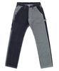 Kojima Jeans Мульти Комбо Маляр Сделано в Окаяме Брюки Прямого Покроя Размер Индиго x RNB-1084 Брюки, Япония, Мужской Деним, Одна Стирка (Япония, 40, Гикори)