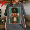 Преппи Мазок Орехокол Рождественский Акварель Праздничный Женская Футболка Цветной Рождество Обычный Мультфильмы Принт Кавайи Одежда