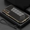 Для vivo Y20 Чехол Роскошный Квадратный Гальванический Y20G Y20i Y20S Y12S Y11S Y20A Y30G 2021 Чехол для телефона Ударопрочный Силиконовый Чехол-накладка Fundas