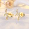 New Small, Anti-allergic Lightning Stud Earrings for Women