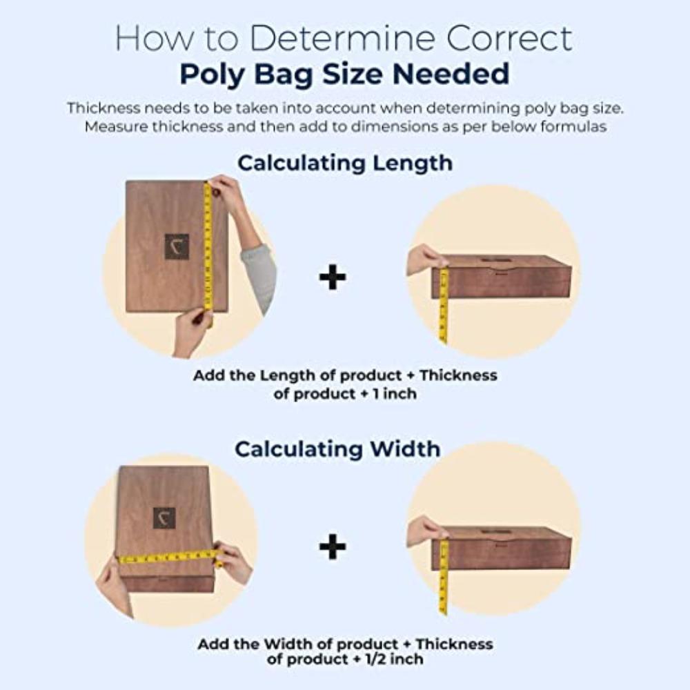 100pcs Cookies Self Closing Cello Bag Suffocation Warning Poly Bags Self Sealing Clear