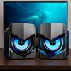 Сабвуфер RGB-подсветка USB-динамик Проводное управление Портативный проводной маленький динамик Стерео Мини-стерео Мини-динамик Для взрослых