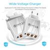 48 Вт USB зарядное устройство QC 3.0 Type C PD быстрая зарядка для iPhone 12 13 Max Samsung S21 Xiaomi мобильный телефон EU/US вилка настенное зарядное устройство