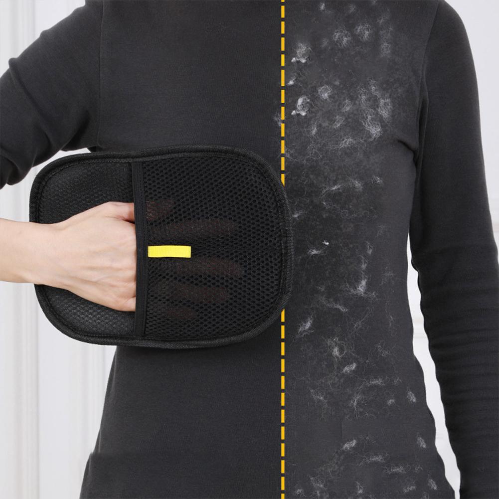 Варежка для удаления шерсти домашних животных Перчатки для удаления шерсти домашних животных Перчатка-щетка для линьки для собак кошек кроликов с длинной/короткой/кудрявой шерстью