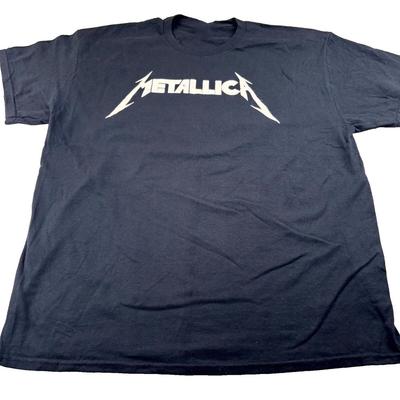 Футболка Metallica 2024 Мужская Черная Фотография Mop Damage Inc. Унисекс Футболка Тур 1986