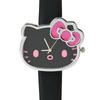Sanrio Watch Love Hello Hello Kitty Black 574911 Face-Shaped (I Kitty)