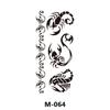 Customize Wolf Dragon Spider Scorpion Animal Temporary Tattoo Designs for Man