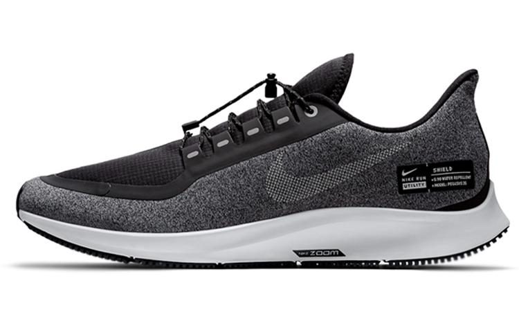 Мужские кроссовки Nike Zoom Pegasus 35 Shield Черный Cool Grey Черный/Белый-Cool Grey-Vast Grey