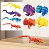 Магнитный ящерка 3D-печать Набор для сборки Модульная конструкция Образовательная игрушка для творческой сборки и демонстрации